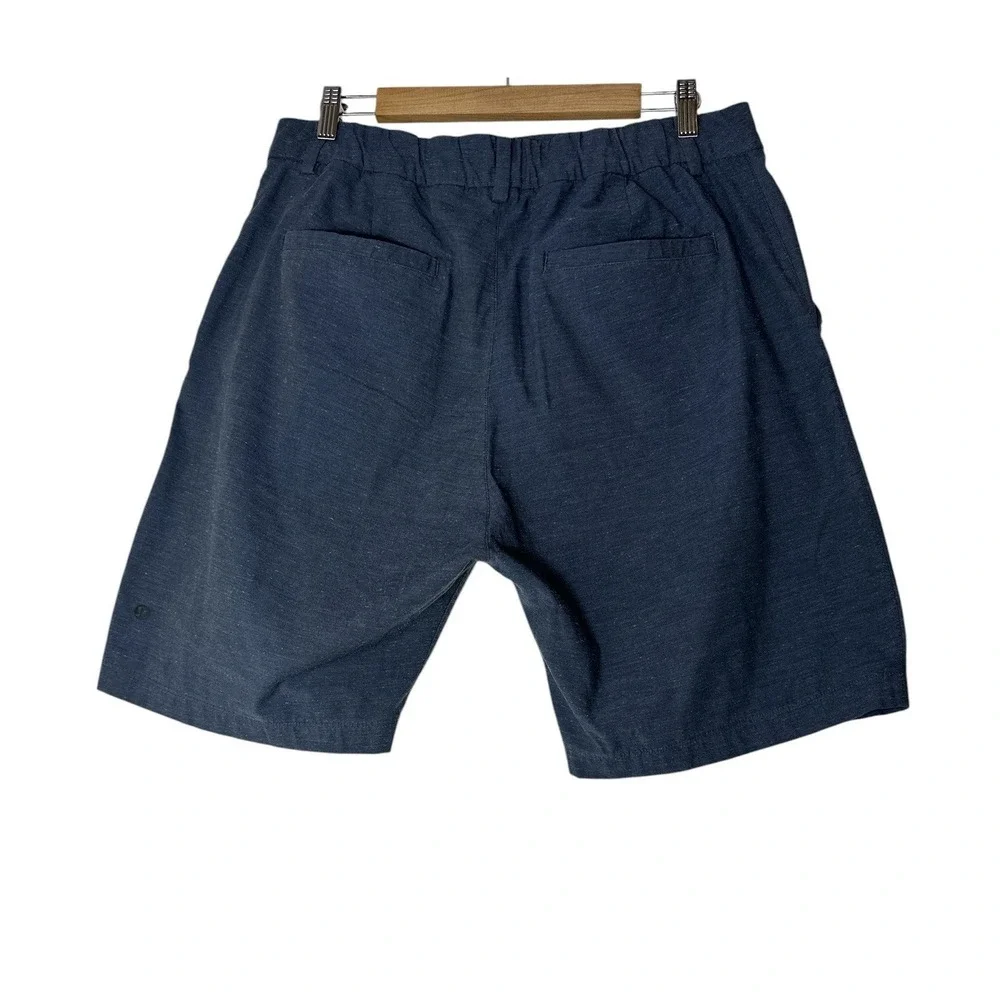 Lululemon Shorts Men's Size 34‎ Blue Classic Pocket Atheisure Sport